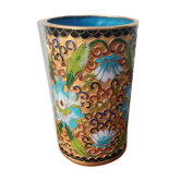 Pot à pinceau cloisonné