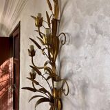 Pair of Epis de Blé wall lights in the style of Jansen / Baguès