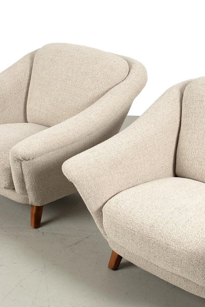 Set of Vintage Armchairs by Wilhelm Knoll