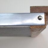 Art deco art deco wood and mirror serving tray