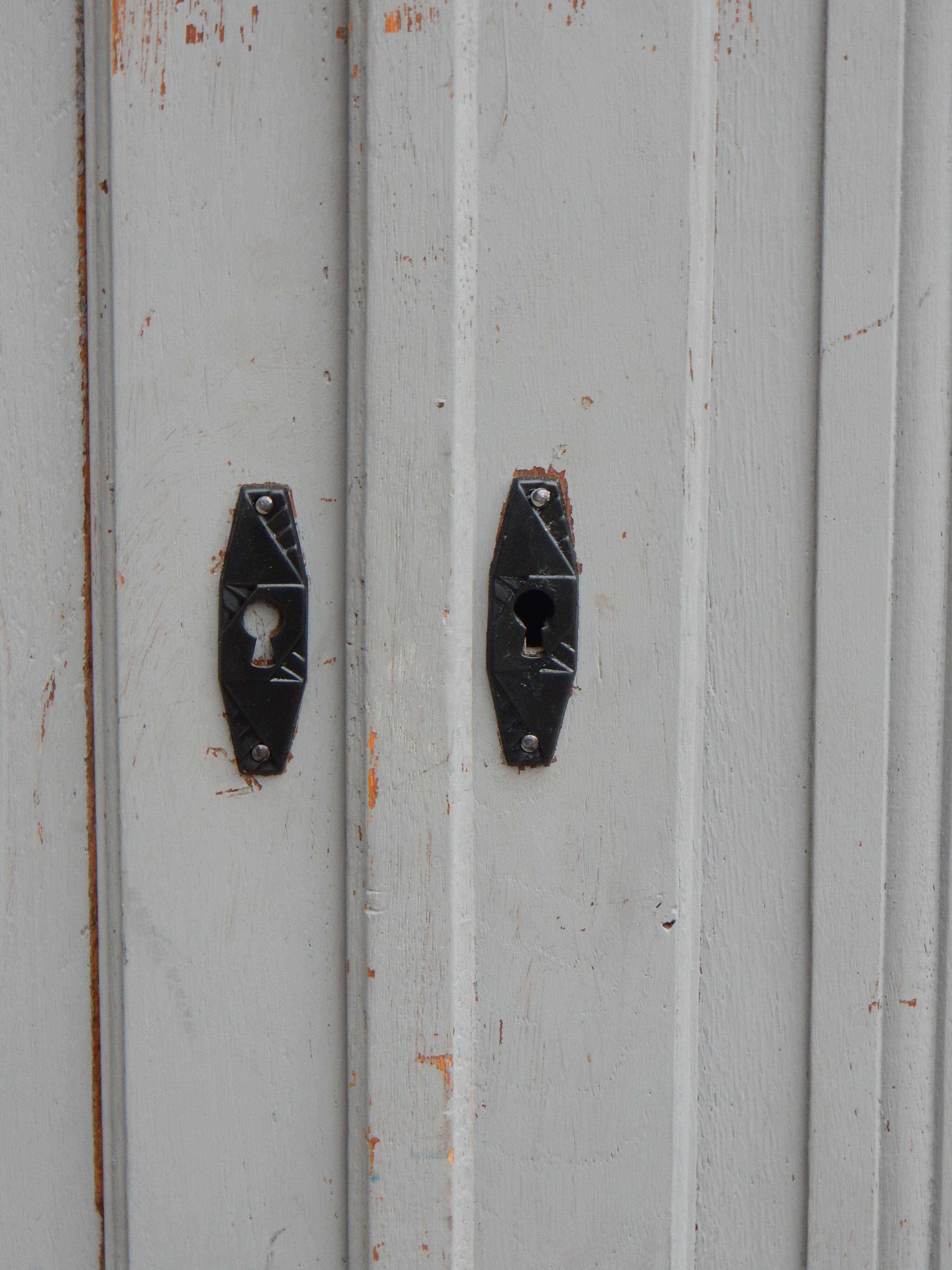 Superbe buffet parisien art déco gris patiné et noir