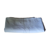 Drap ancien monogrammé