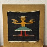 Paire de tapisseries andines, début 20ème siècle