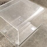 Plexiglas coffee table