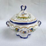 Bonbonnière earthenware of art of Angoulême "Le Renoleau"