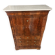 Flamed mahogany writing desk – 19th century