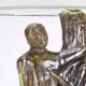 Lampe de table sculpturale brutaliste “Homme et Femme près d’un arbre”, Italie, années 1970