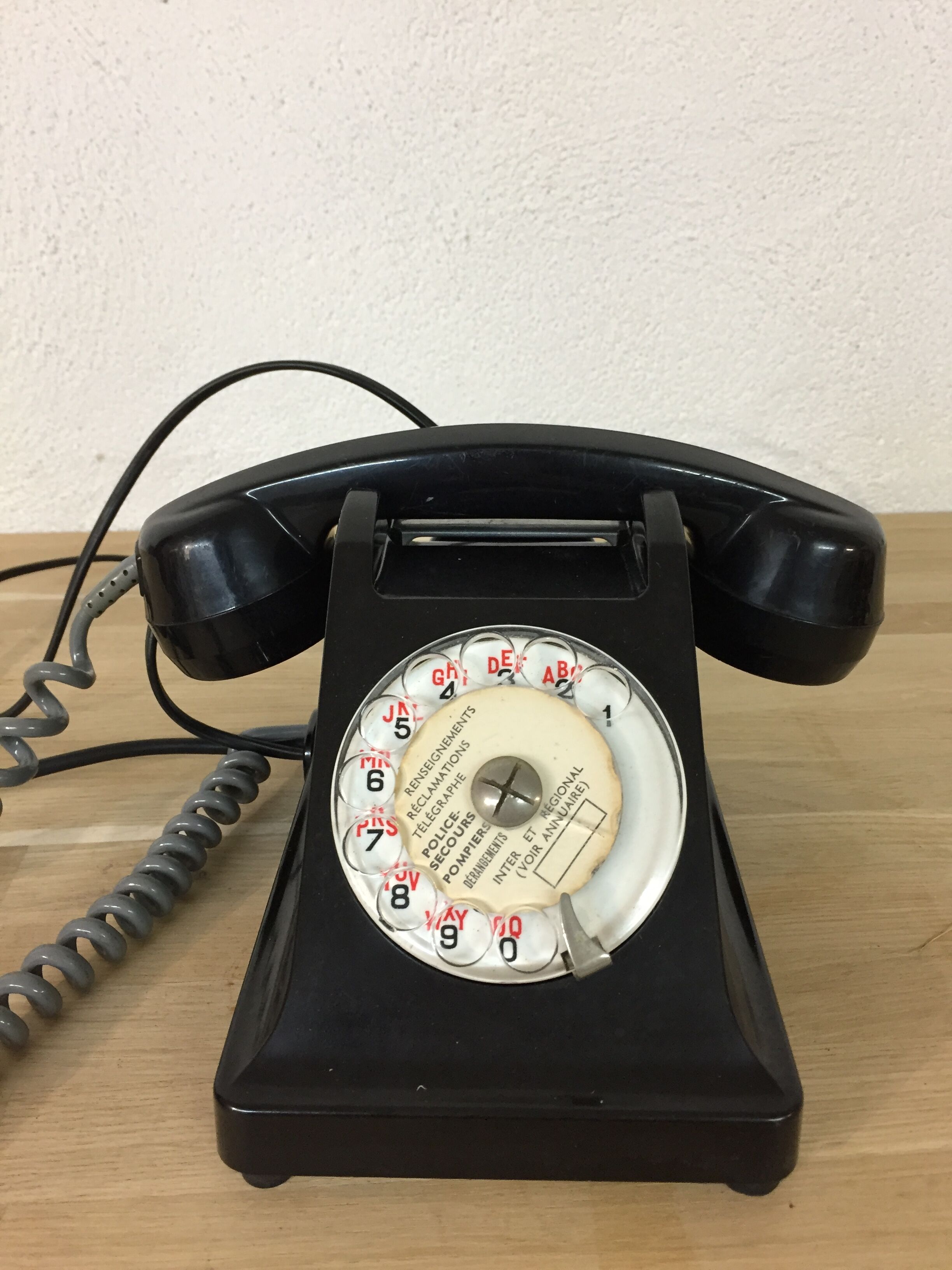 Phone Ericsson in bakelite, 1950