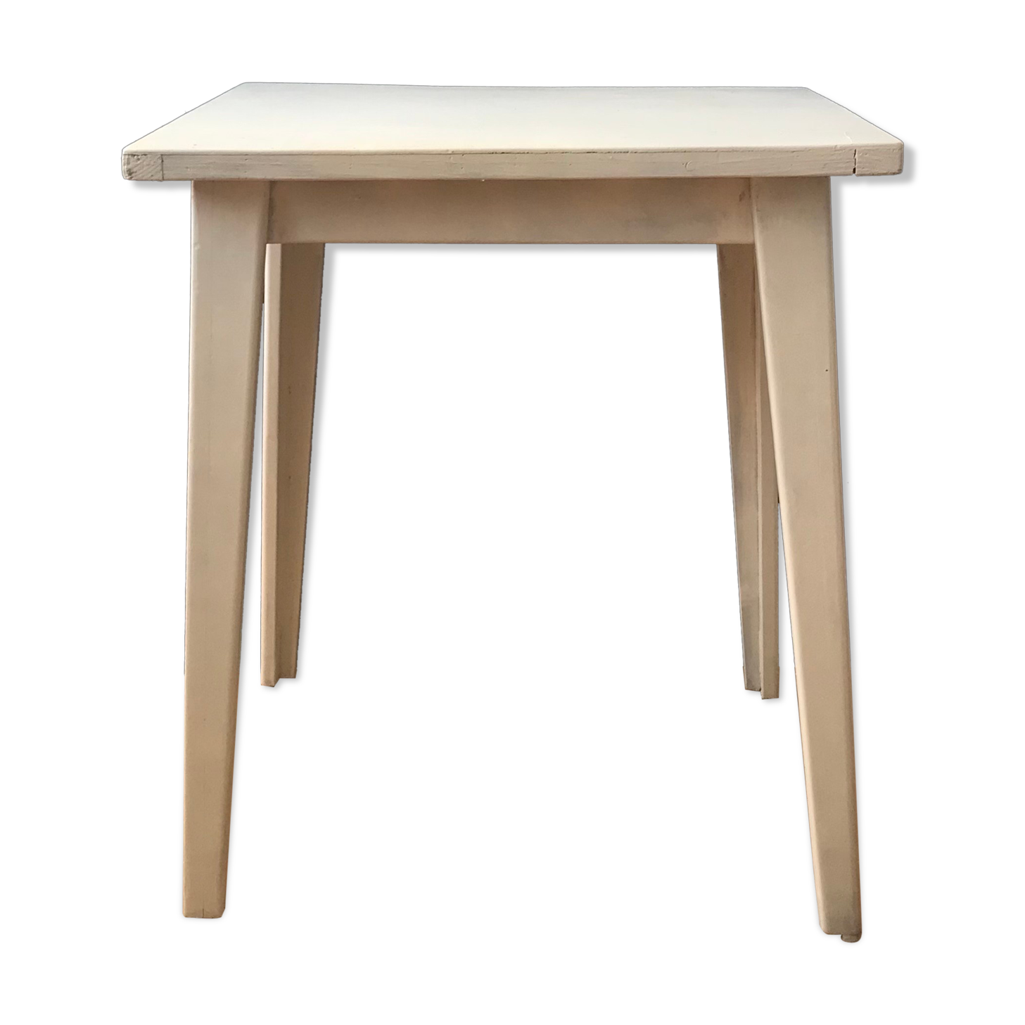 Small table desk feet compass