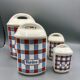 Earthenware spice jars
