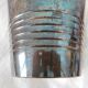 Silver metal champagne bucket