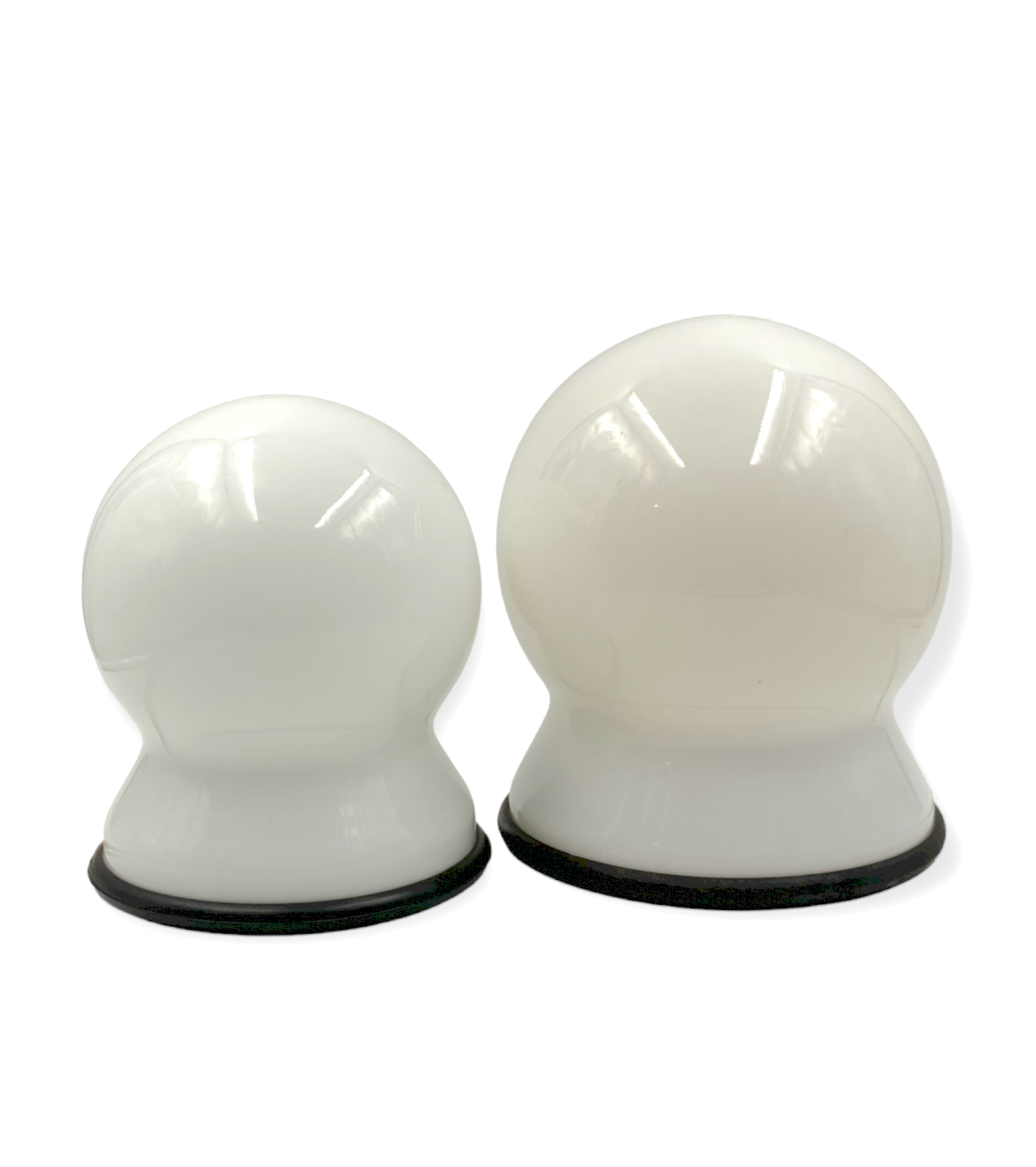 Sergio Asti, Set of 2 "Scafandro" Table Lamps, Candle, Italy 1970s