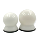 Sergio Asti, Set of 2 "Scafandro" Table Lamps, Candle, Italy 1970s