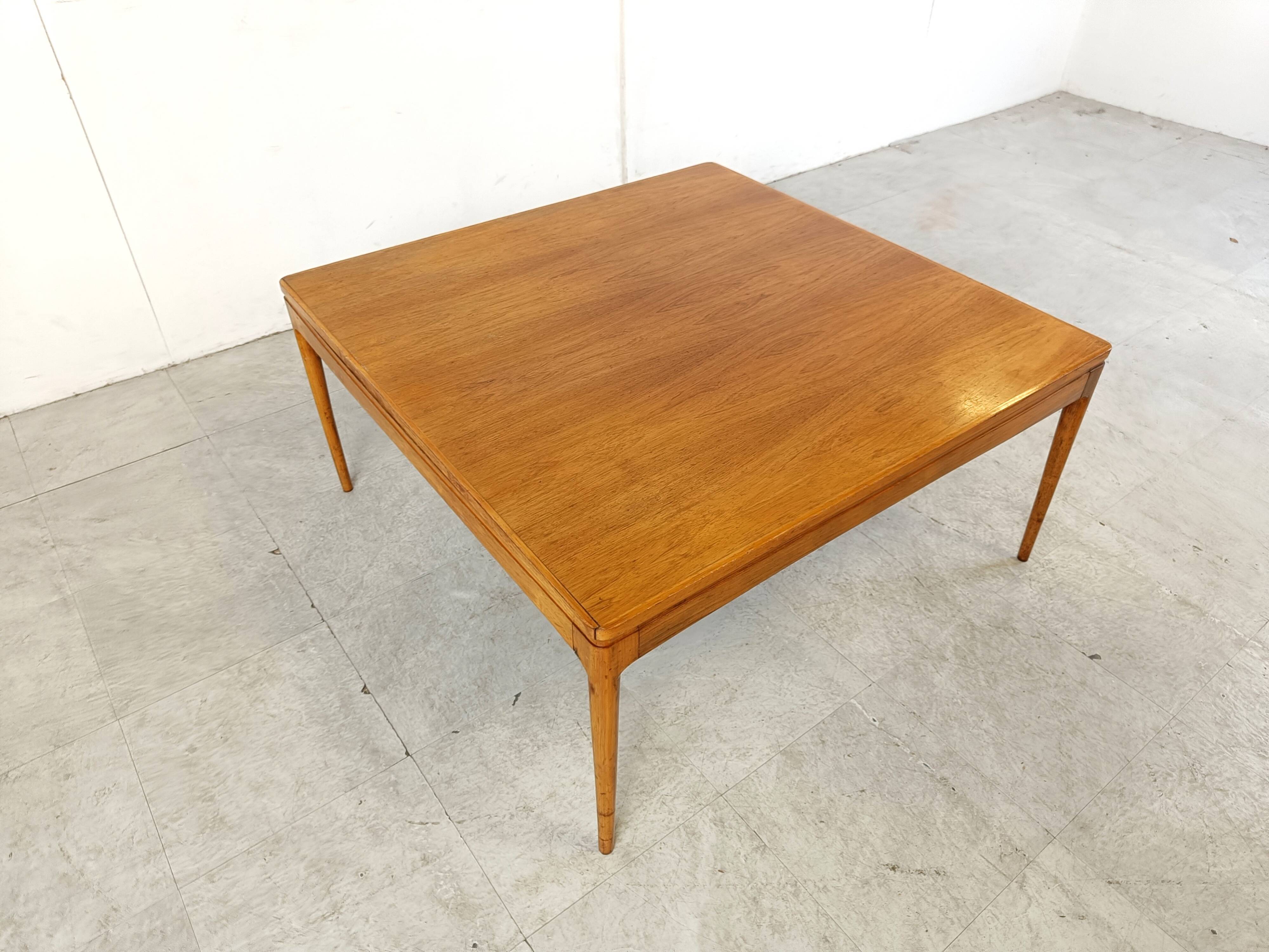 Mid century scandinavian coffee table by Ole Wanscher for AJ Iversen, 1950s