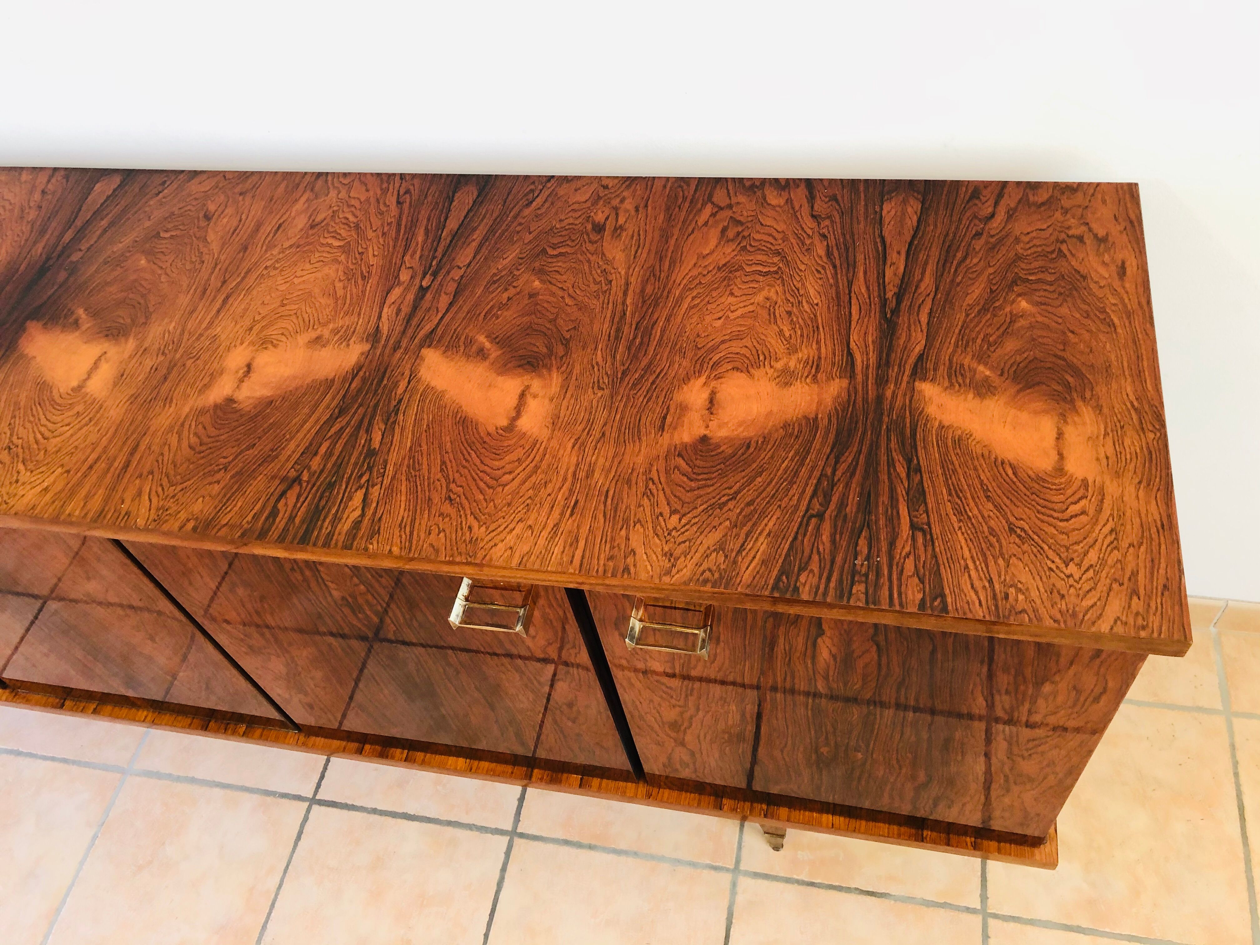 Vintage rio rosewood sideboard by Malora 1960