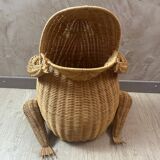 Wicker Frog Basket