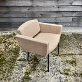 “Conseil” armchair by Pierre Guariche for the publisher Meurop with LVMH fabric