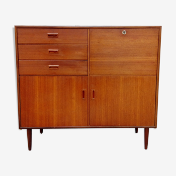 Scandinavian sideboard teak 60s vintage