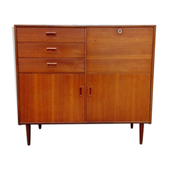 Buffet scandinave vintage teck années 60
