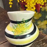 Mini vase, mimosa, ceramic, Poët Laval
