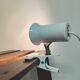 Spot lamp with clip Lita in metal 70s