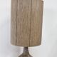 Raphael Giarrusso ceramic lamp with rope shade