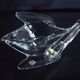 Coupe Vide-poche cristal de Vannes Le Châtel en forme de Cygne