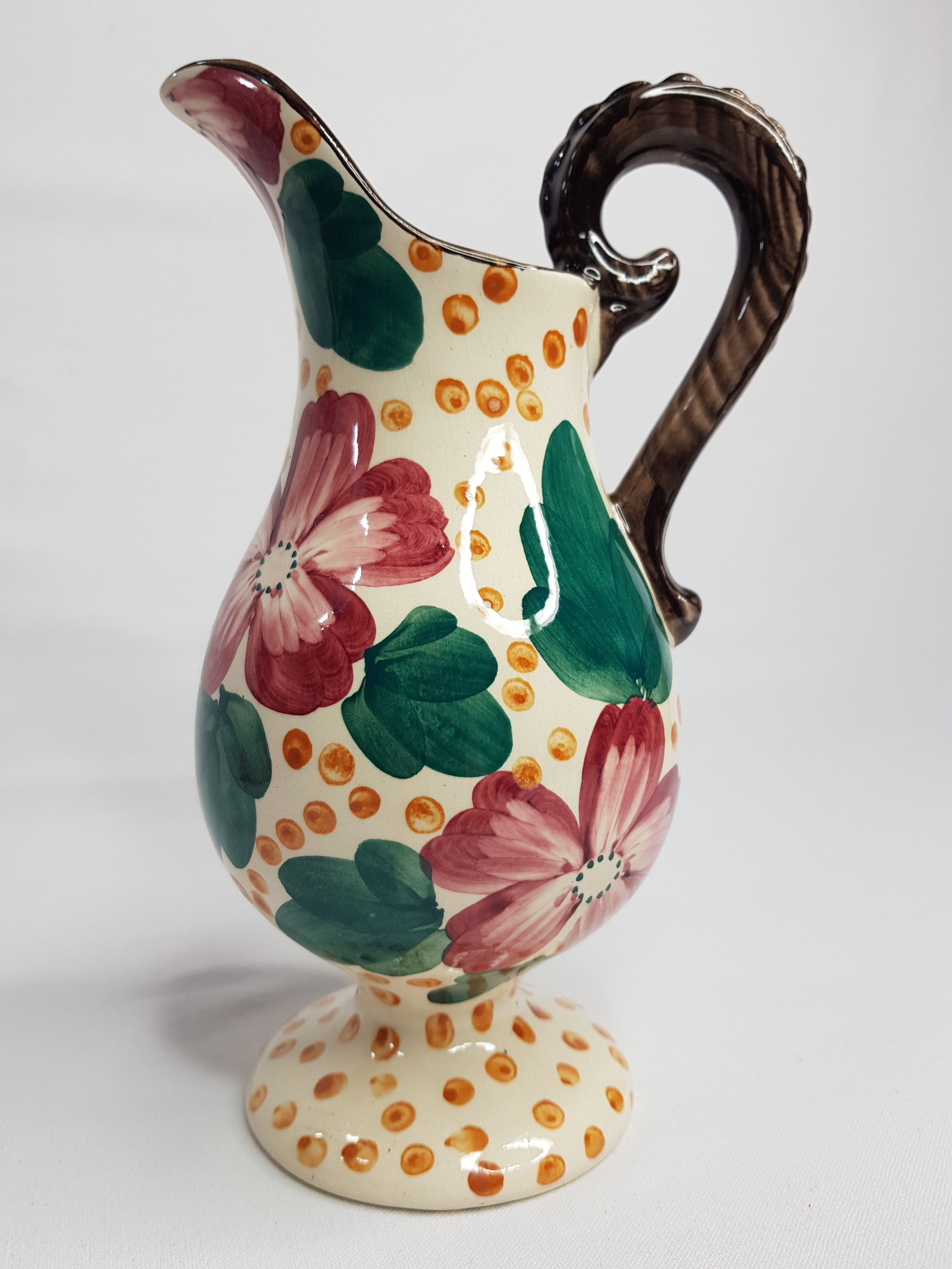 Pitcher, antique style, made in Belgium