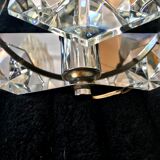 Kinkeldey pair chrome sconces 1980