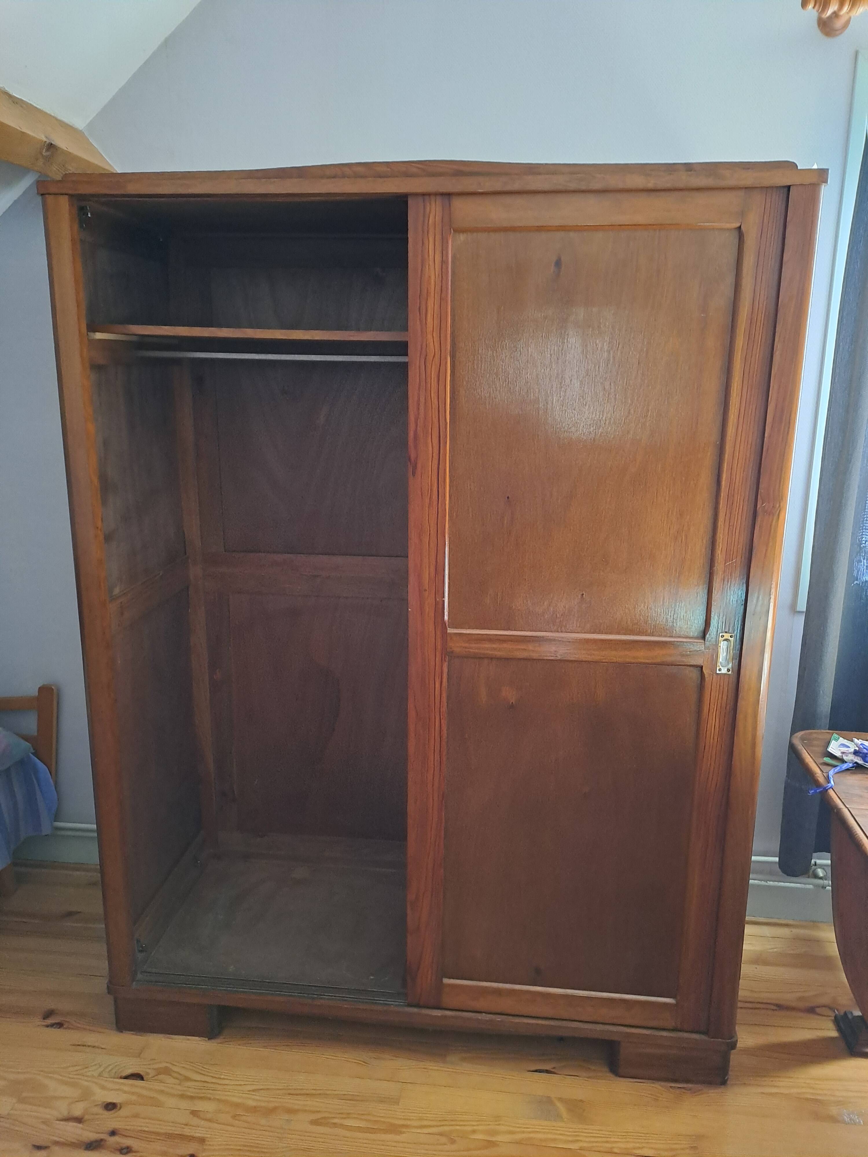Parisian wardrobe 1930 sliding door wardrobe