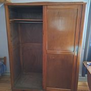 Armoire parisienne 1930 penderie portes coulissantes