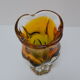 Art Glass Vase by Josef Hospodka for Glasswork Chribska,1960's.