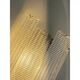 Simoeng “Listelli” Murano Glass Wall Sconce with Diamond Strips - Set 4