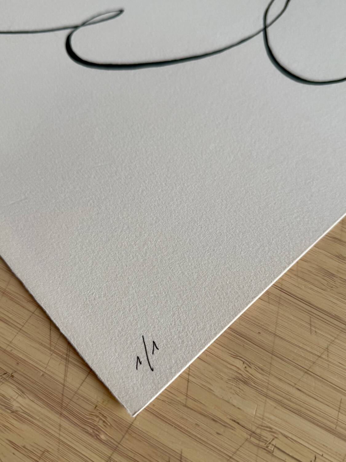 Blue Sun 05 - 40 x 50 cm - Atelier Agapé