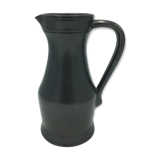 Black ceramic pitcher by Elchinger for Vallauris