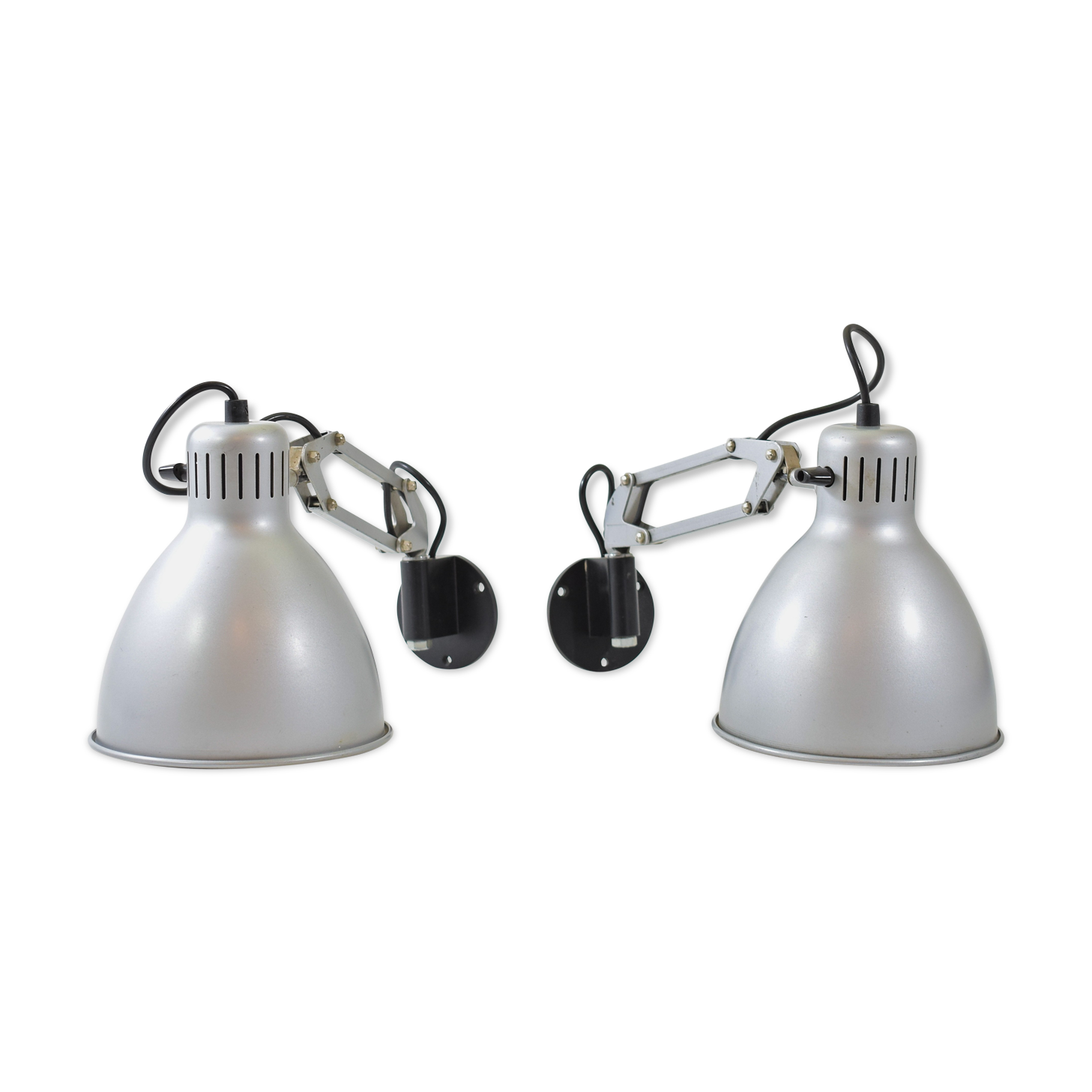 Pair of industrial sconces Metalarte