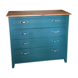 Solid wood chest of drawers