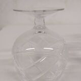 Verre à cognac en cristal taillé HEMAH