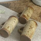 Pyrite stoneware coffee cups