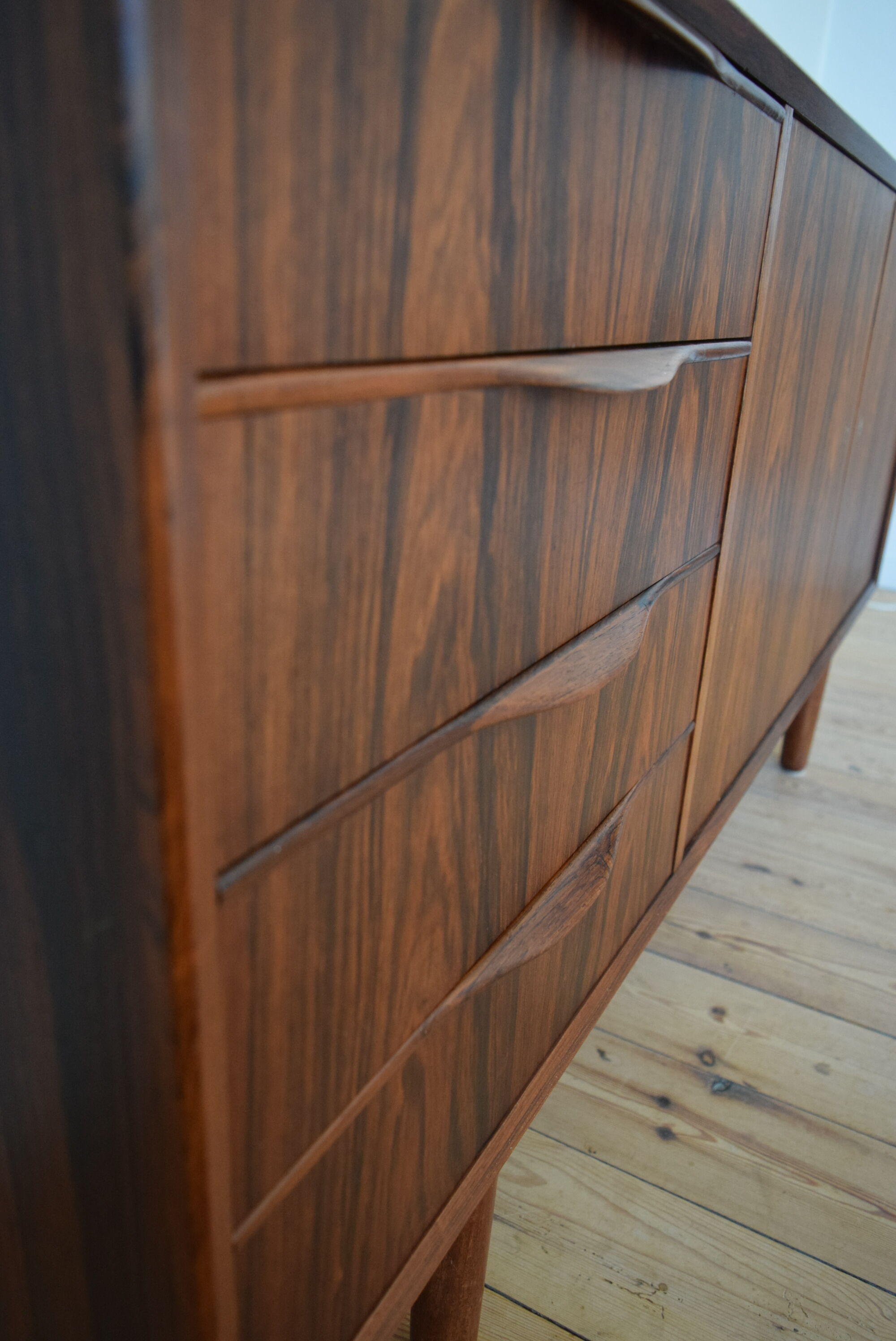 Danish rosewood sideboard by Erling Torvits for Klim Møbelfabrik, 1960s