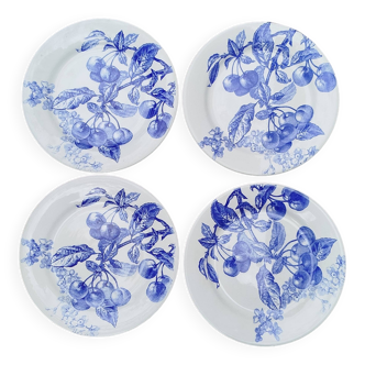 Four plates by GIEN, PRIMEROSE BORDIER stylist
