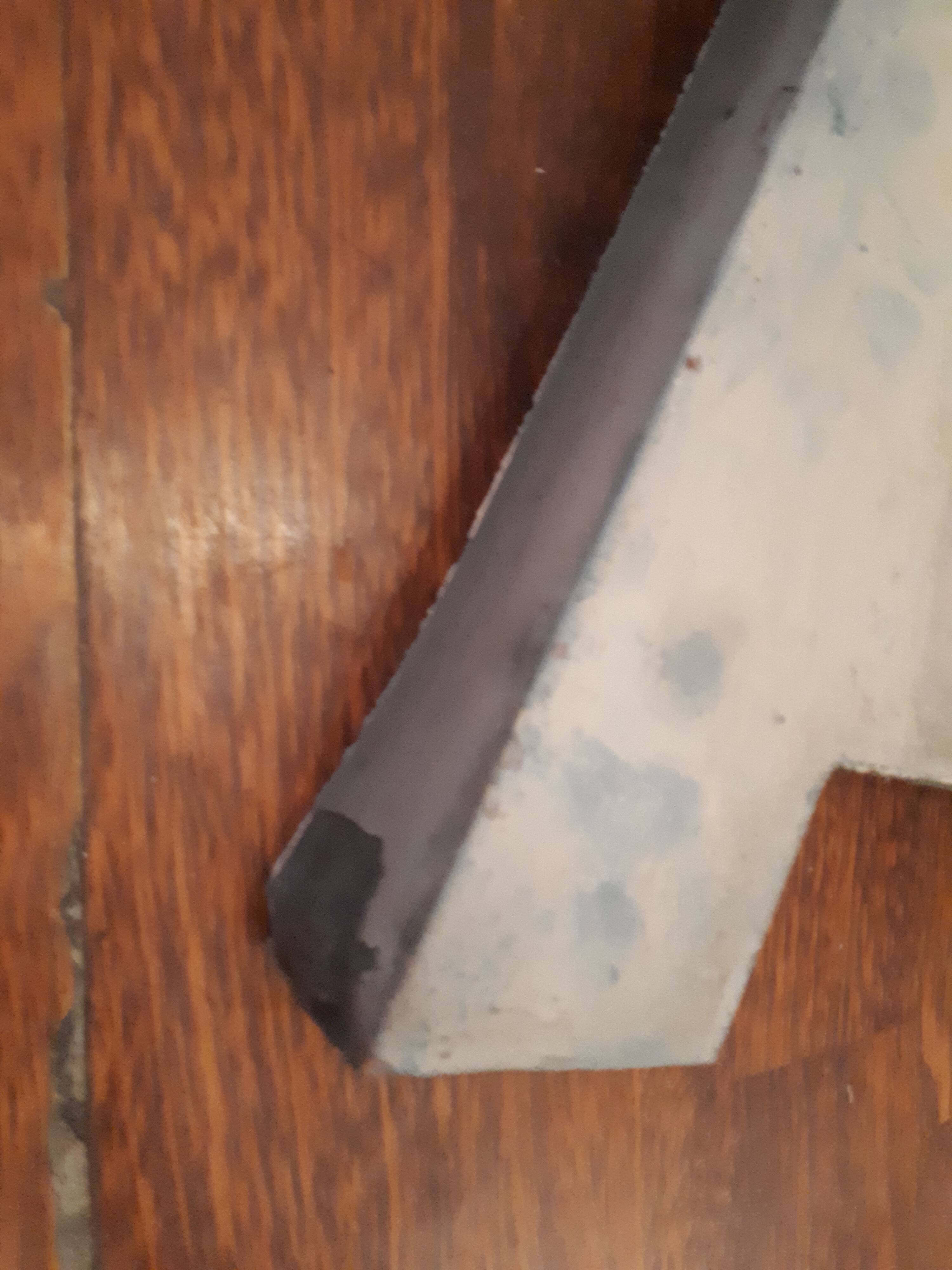 Letter of sign A vintage metal 1950-1960