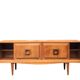 Sliding teak sideboard from the 1970s.