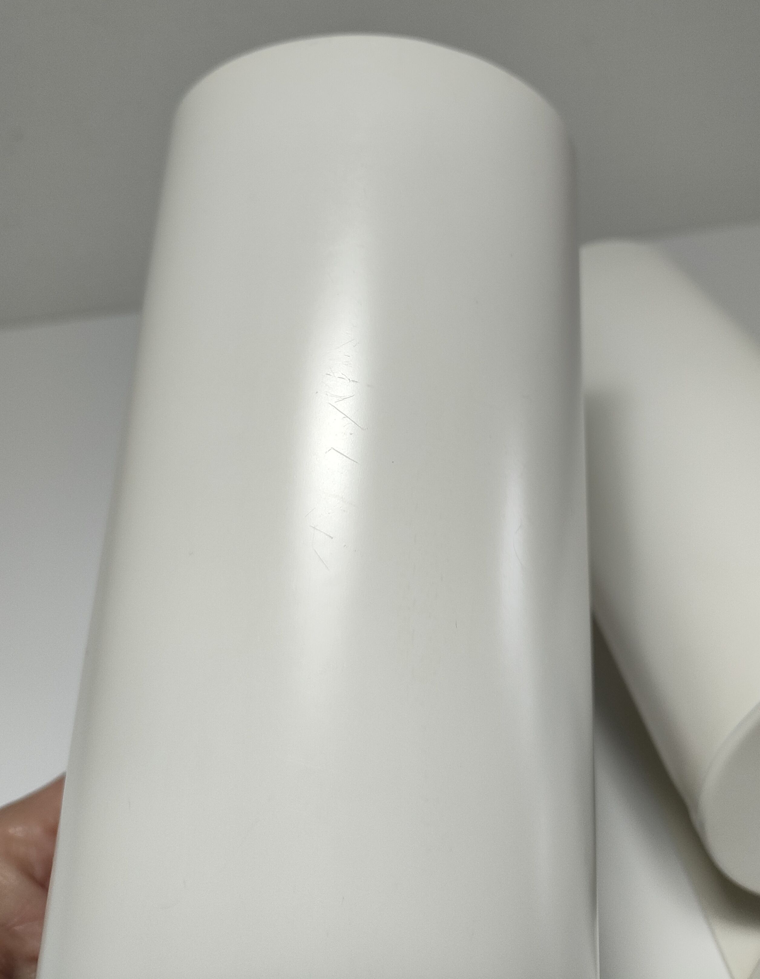 Pair of wall lamps Ikea vintage design Lod V413 white metal