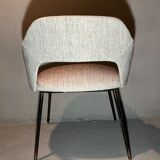 Duo of chairs barrel 1950