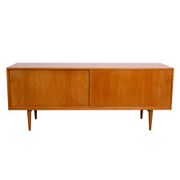 Buffet long de style scandinave double face entièrement restauré par Sedláček & Vyčítal, Tchécoslovaquie,