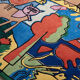 Corneille art rug scandinavia 1970s