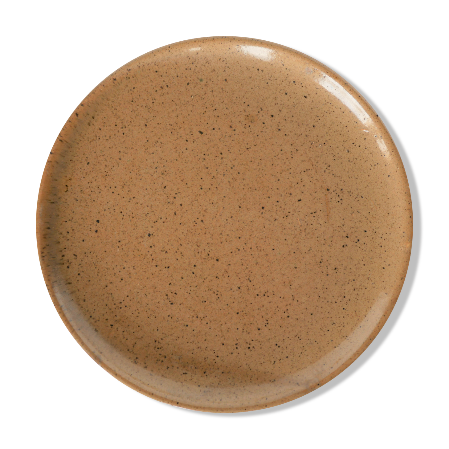 Série de 6 assiettes vintage en grès