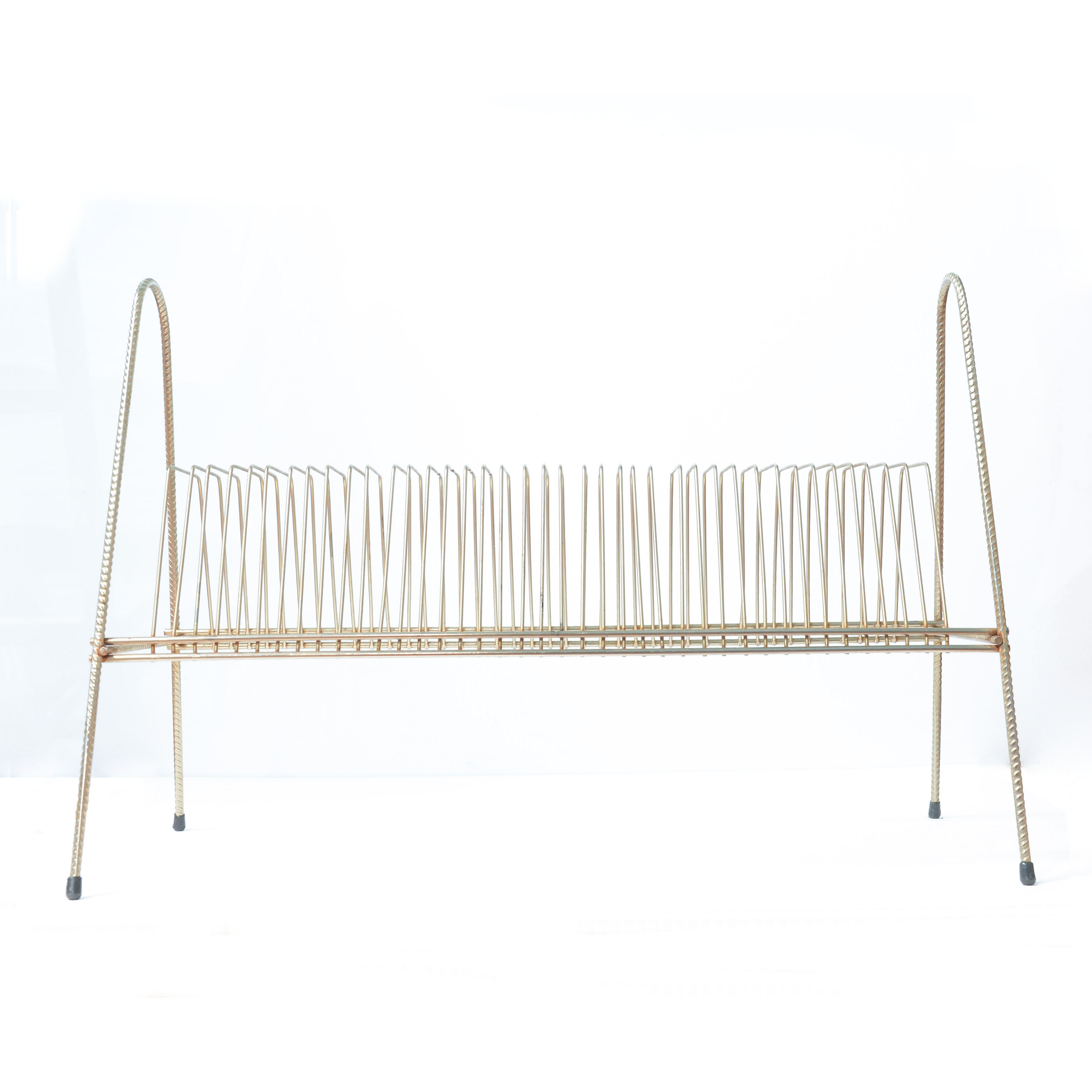 Range disc - brass vinyl holder