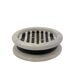 Black and white marble inlays ashtray, Casigliani Italy, 1970s